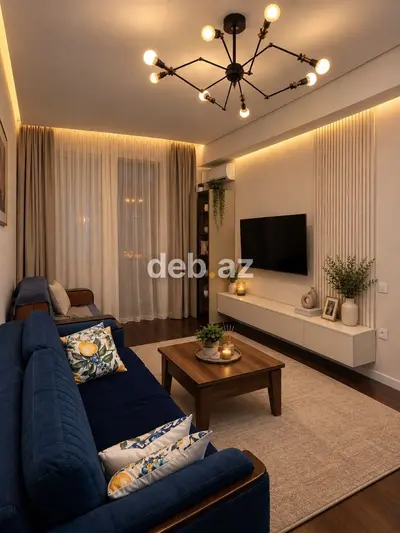 2 otaqlı, Yeni tikili, 76 kv. m — kiçik şəkil 1