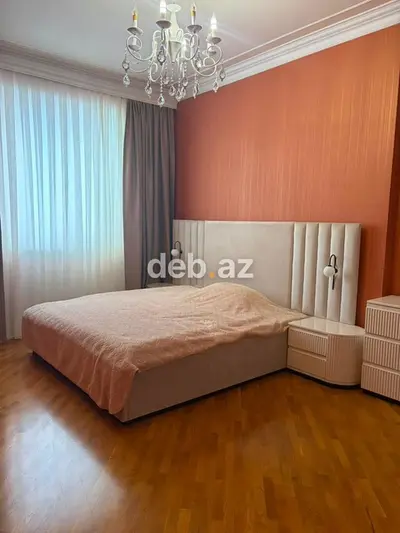 4 otaqlı 153 kv geniş mənzil – klassik interyer - Dəbdəbəli zal — kiçik şəkil 12