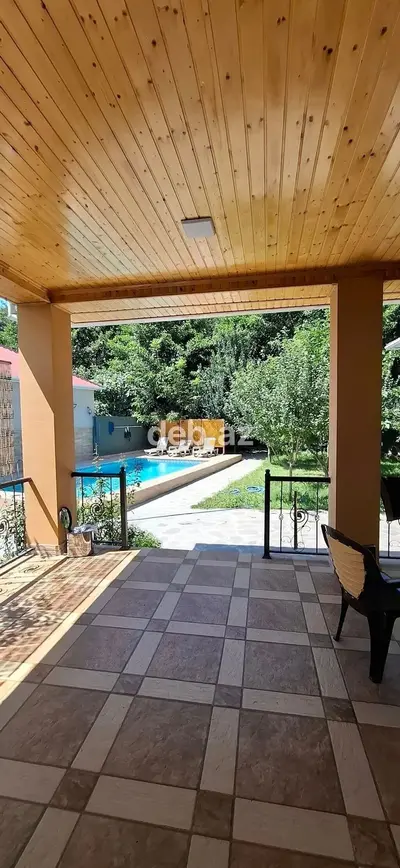 Hovuzlu və Kombili 3 Otaqlı Ev Günlük Kirayə Verilir (80 kv.m) — kiçik şəkil 3