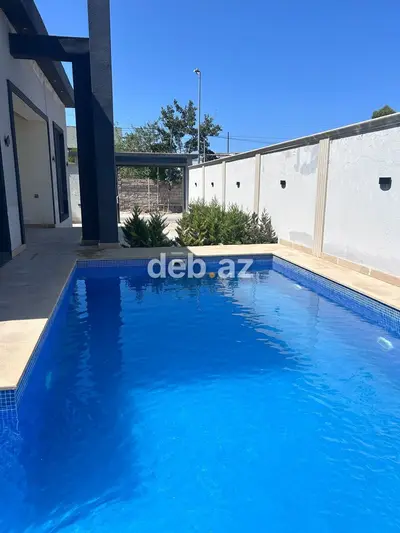 Modern Üslubda İstiqamətləndirilmiş, Hovuzlu və Verandalı Birmərtəbəli Lüks Villa — kiçik şəkil 8
