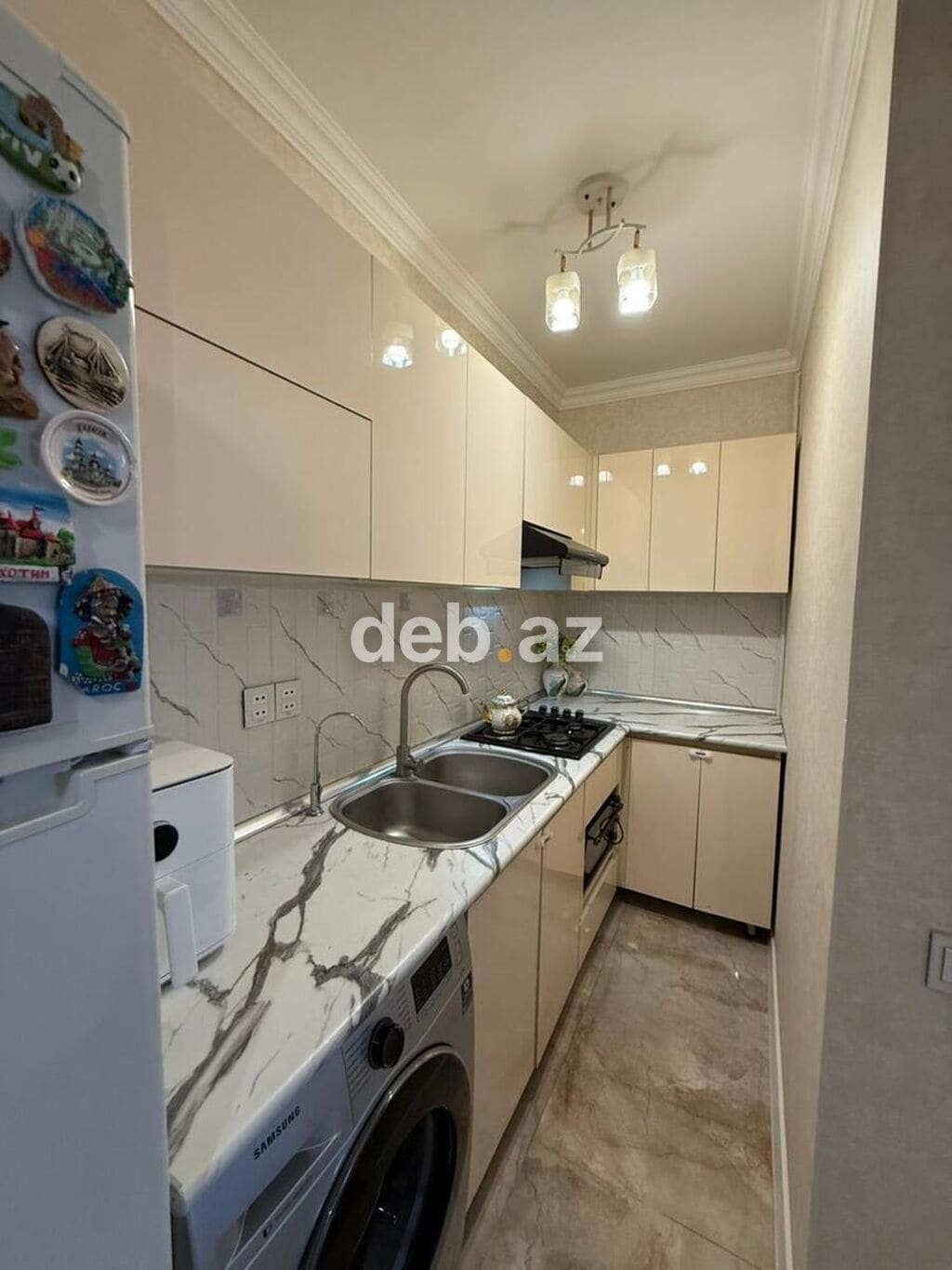 Yeni Yasamal, 2 otaqlı, Yeni tikili, m. İnşaatçılar, 61 kv. m — şəkil 1