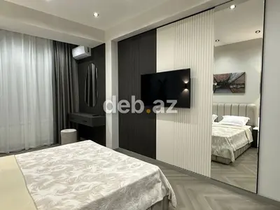 28 May və Port Baku yaxınlığında! Lüks təmirli, tam əşyalı 3 otaqlı mənzil icarəyə verilir — 90 m² (1800 AZN) — kiçik şəkil 4