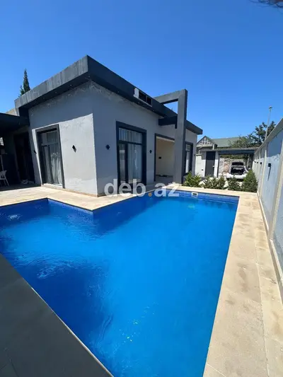 Modern Üslubda İstiqamətləndirilmiş, Hovuzlu və Verandalı Birmərtəbəli Lüks Villa — kiçik şəkil 4