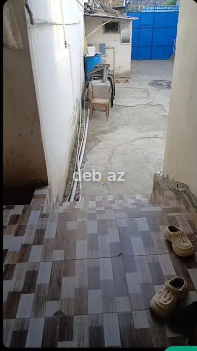 Həyət evi – 4 otaqlı - Plan: mətbəx, sanitar qovşaq/duş, 4 yaşayış — kiçik şəkil 3