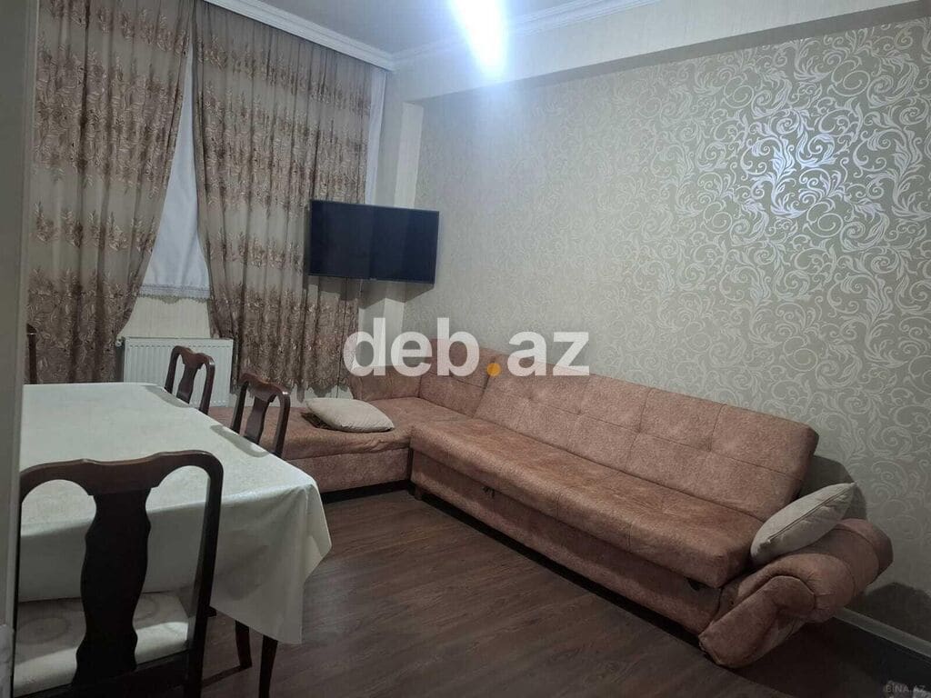 Yasamal, 1 otaqlı, Yeni tikili, m. İnşaatçılar, 45 kv. m — şəkil 1
