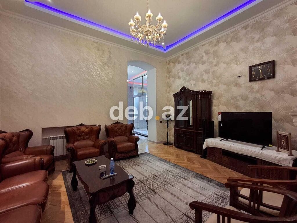 Bakı, 3 otaqlı, Köhnə tikili, m. Sahil, 110 kv. m — şəkil 1