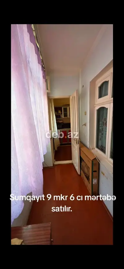 Sumqayıt, 2 otaqlı, Köhnə tikili, 63 kv. m — kiçik şəkil 8