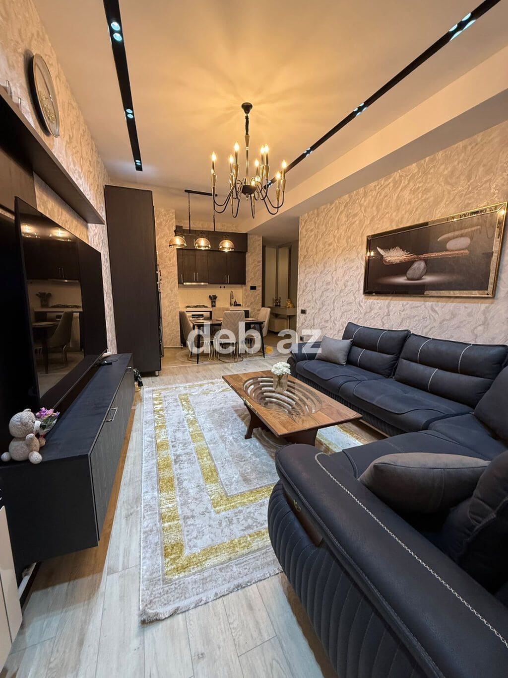3 otaqlı, Yeni tikili, 113 kv. m — şəkil 1