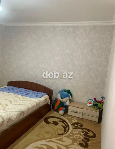 2 otaqlı həyət evi - Plan: 2 yataq otağı, içdən girişli dəhliz; — kiçik şəkil 3