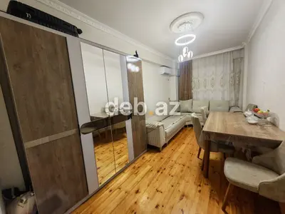 2 otağa düzəlmiş studio tipli mənzildir. Bir ildir təmir olunub — kiçik şəkil 6