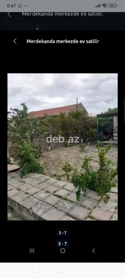 Mərdəkanda mərkəzdə həyət evi satılır. Əmlak geniş həyətyanı sahəyə — kiçik şəkil 5
