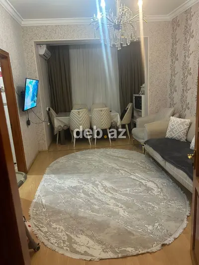 Bakı, 4-cü mikrorayon, 2 otaqlı, Köhnə tikili, m. Nəsimi, 60 kv. m — kiçik şəkil 3