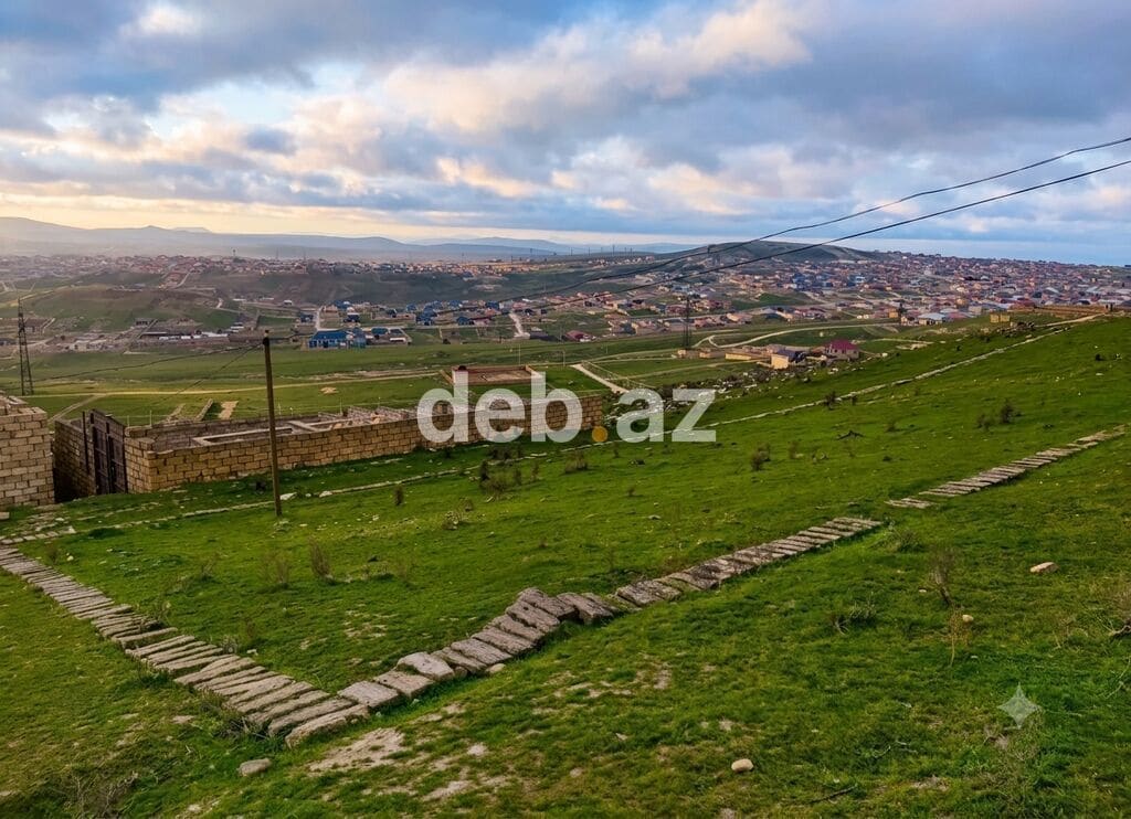 Hökməlidə Panoramalı 11 Sot Torpaq – Hissə-Hissə də Satılır! (Sotu 2900 AZN) — Abşeron