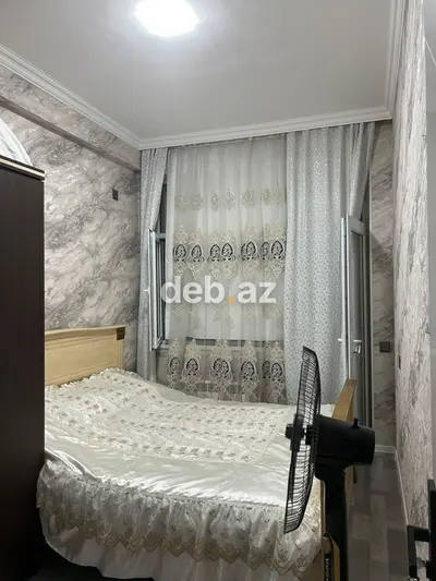 2otaqlı mənzil – tam mebel və texnika ilə - Yataq otağı: ikinəfərlik — kiçik şəkil 2
