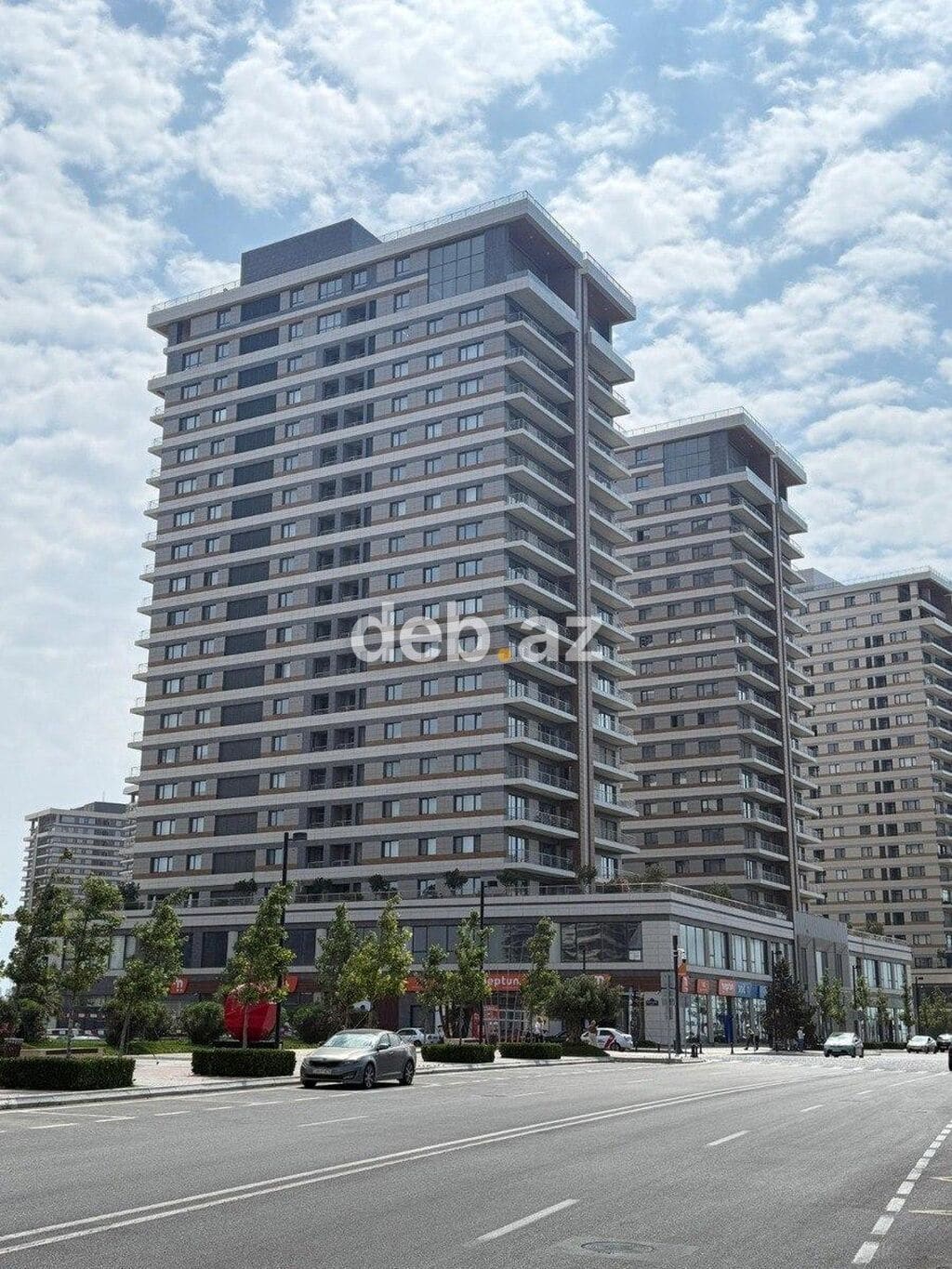 Ağ şəhər, 2 otaqlı, Yeni tikili, 65 kv. m — şəkil 1
