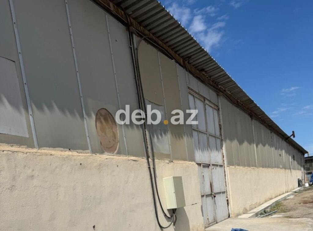 Anbar sahəsi, 870 kvm, Ziya Bunyadov prospekti, Anbar, boks tipli — şəkil 1