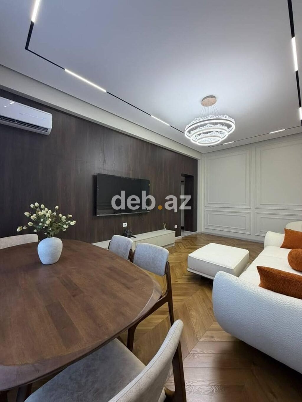 2 otaqlı, Yeni tikili, m. Xətai, 85 kv. m — şəkil 1