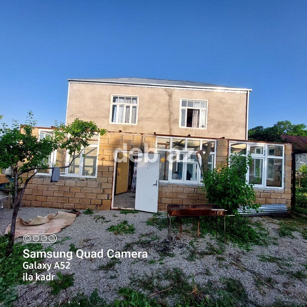 2 mərtəbəli fərdi yaşayış evi - Ümumi planlaşdırma: geniş zal, ayrıca — şəkil 1