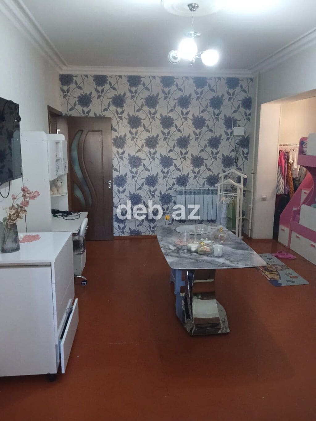 Bakı, 8-ci mikrorayon, 2 otaqlı, Köhnə tikili, m. Azadlıq Prospekti, 45 kv. m — şəkil 1
