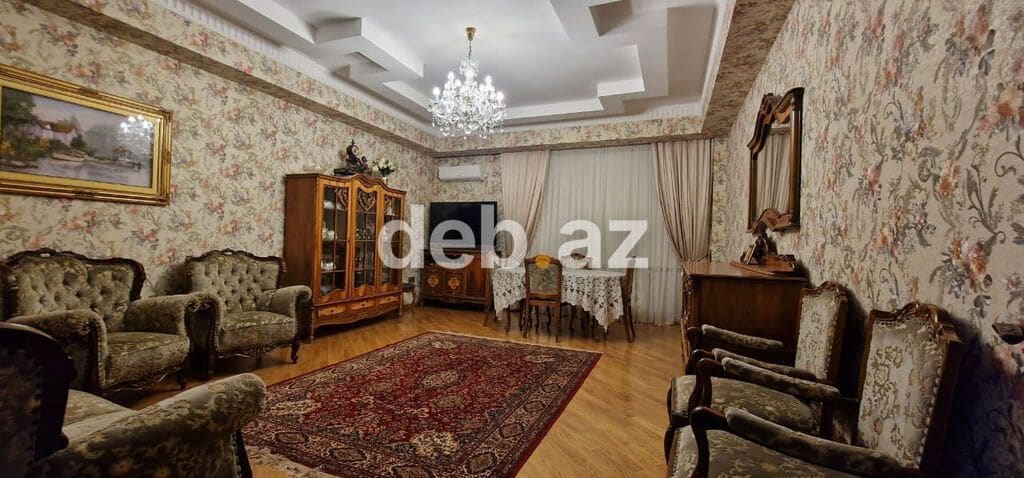 3 otaqlı, Yeni tikili, m. 8 Noyabr, 105 kv. m — şəkil 1