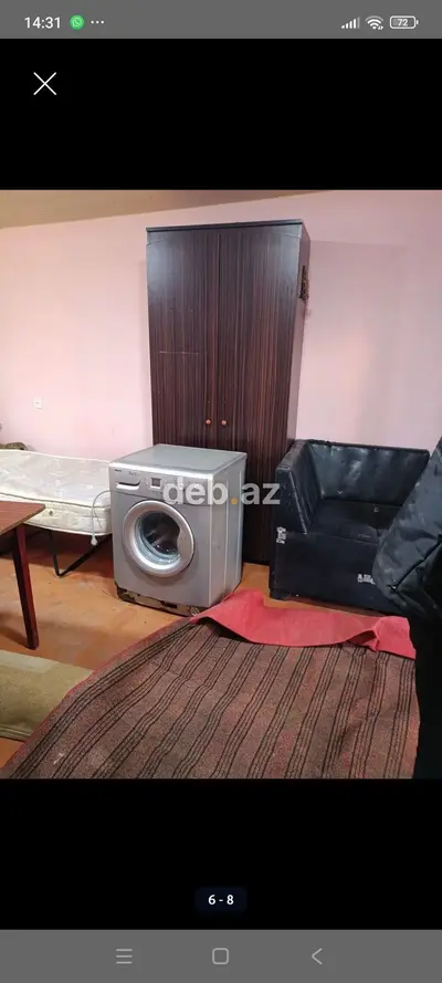 Hövsan qəs. 1 otaqlı, 36 kv. m, Kredit var, Yeni təmirli — kiçik şəkil 6