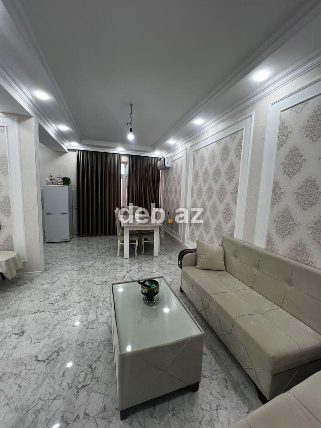 4 otaqlı, Yeni tikili, 97 kv. m — şəkil 1