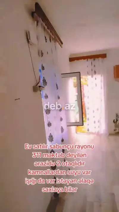 Sabunçu qəs. 2 otaqlı, 80 kv. m, Kredit yoxdur, Yeni təmirli — kiçik şəkil 3