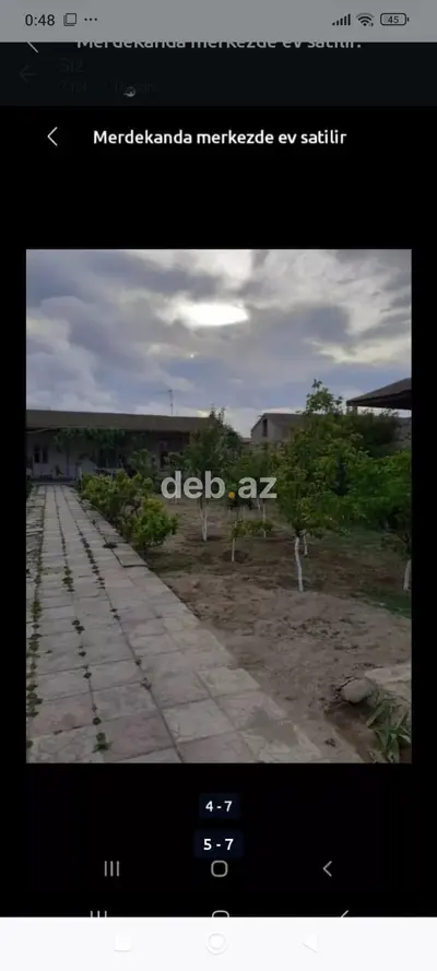 Mərdəkanda mərkəzdə həyət evi satılır. Əmlak geniş həyətyanı sahəyə — kiçik şəkil 3