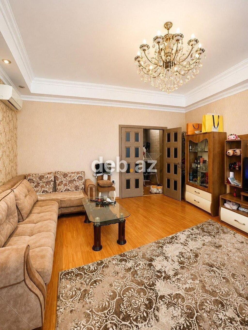 Ağ şəhər, 3 otaqlı, Yeni tikili, 98 kv. m — şəkil 1