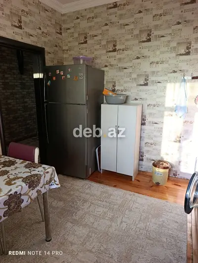 Zabrat 1-də 8 daş kürsülü, qoşa daşla tikilmiş 4 otaqlı (120 m²) həyət evi satılır — Navesli, kameralı v mərkəzi kanalizasiyalı! — kiçik şəkil 3