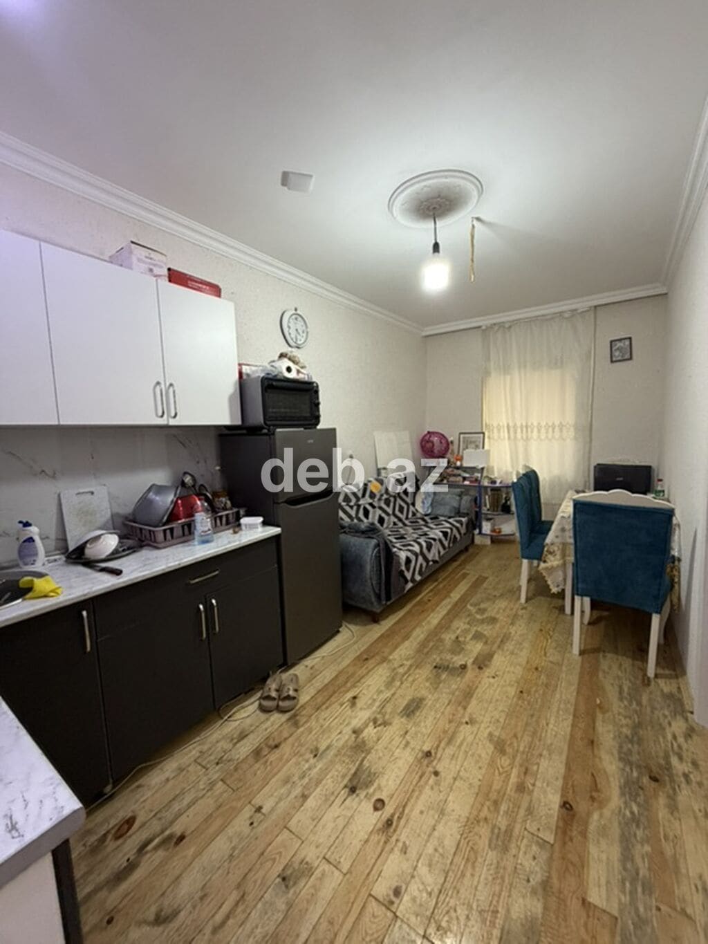 3 otaqlı, 65 kv. m, Orta təmir — şəkil 1