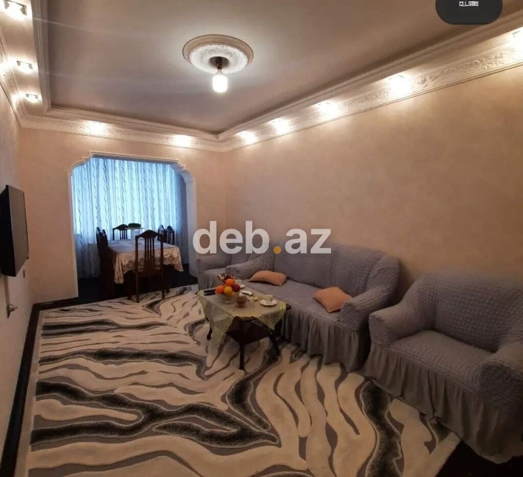 Digah, 3 otaqlı, Köhnə tikili, 73 kv. m — şəkil 1