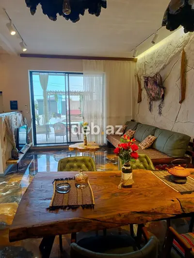 Novxanıda isti hovuzlu və açıq hava kinoteatrlı lüks günlük kirayə bağ evi — 2 yataq otağı + Zal Studio! — kiçik şəkil 23