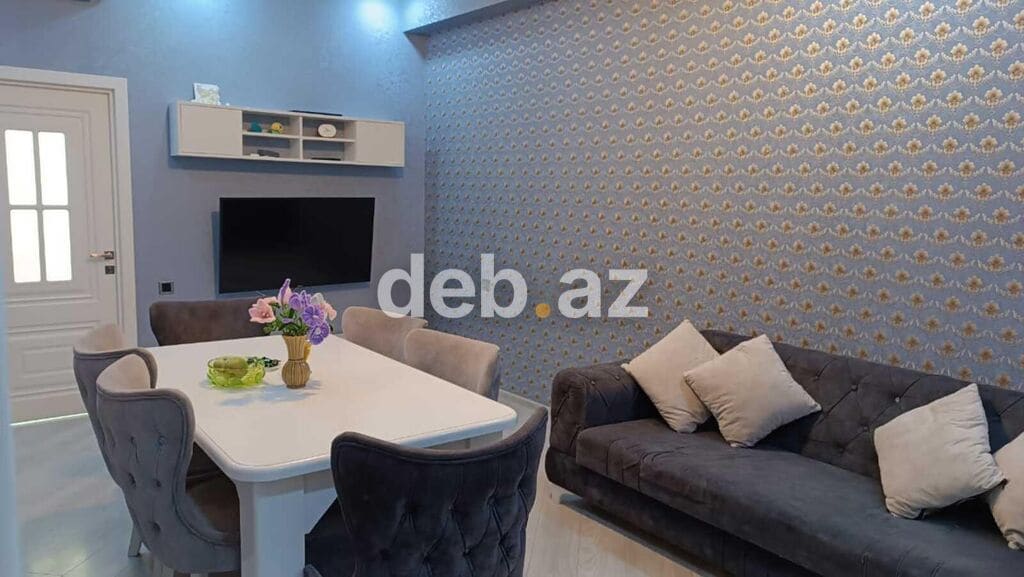3 otaqlı, Yeni tikili, m. Gənclik, 74 kv. m — şəkil 1