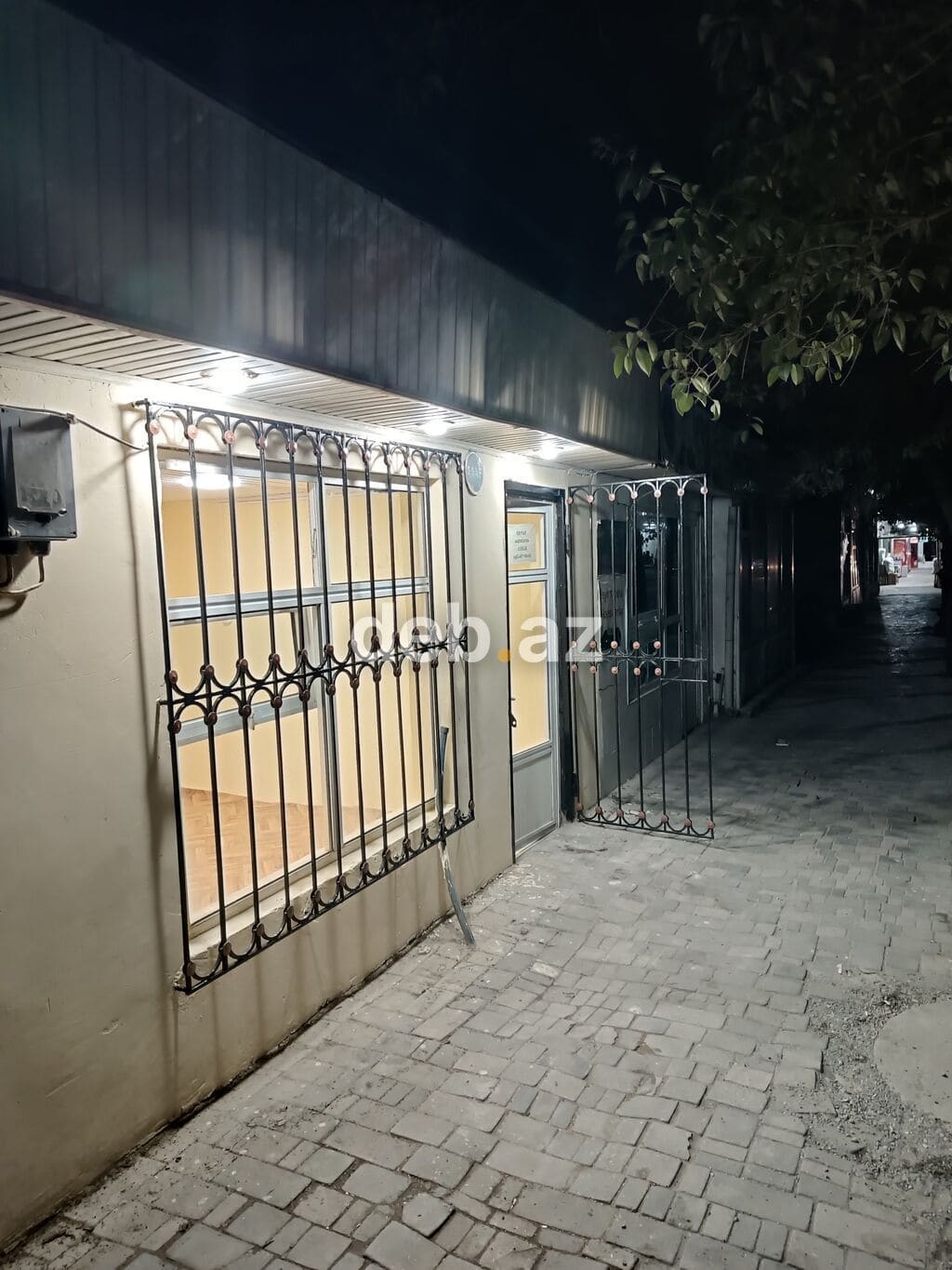 Obyekt/Ofis sahəsi – 1 otaqlı, vitrin pəncərəli - Təyinat: kiçik — şəkil 1