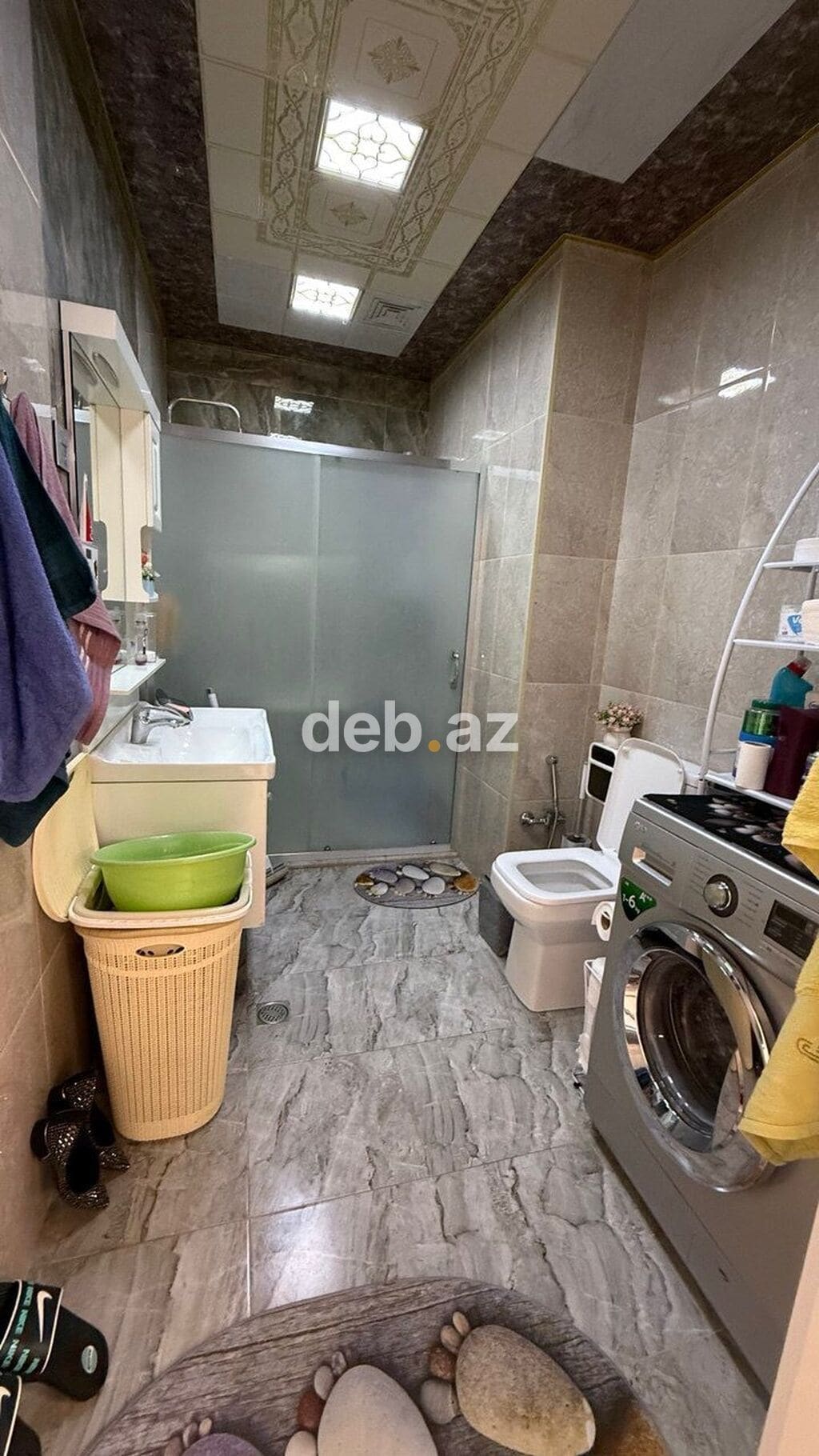 3 otaqlı, Yeni tikili, m. Həzi Aslanov, 91 kv. m — şəkil 1