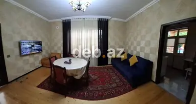 Hovuzlu və Kombili 3 Otaqlı Ev Günlük Kirayə Verilir (80 kv.m) — kiçik şəkil 11