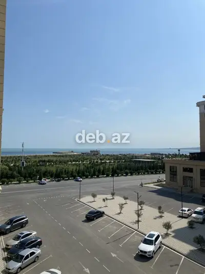 Dənizə Sıfır Mənzərəli Kompleksdə 4-cü Mərtəbədə Eyvanlı Mənzil — kiçik şəkil 12