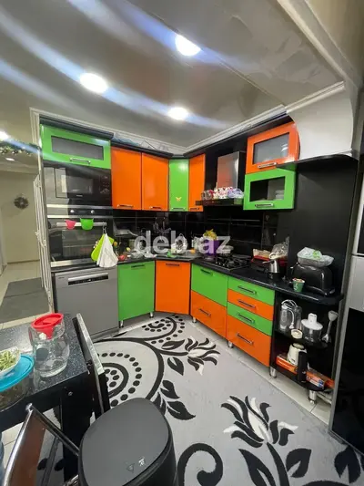 Digahda PANORAMİK MƏNZƏRƏLİ! Hündür Mərtəbədə 3 Otaqlı (2 Yataq Otaqlı) İşıqlı KİRAYƏ MƏNZİL — Modern Dizayn, LED İşıqlandırma, Yaşıllıq Panoraması! — kiçik şəkil 2
