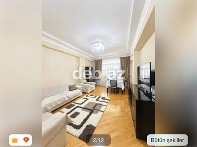 Yasamal, 2 otaqlı, Yeni tikili, m. İnşaatçılar, 90 kv. m — kiçik şəkil 6