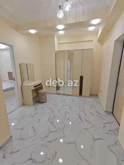 3-cü mikrorayon, 2 otaqlı, Yeni tikili, m. Memar Əcəmi, 56 kv. m — kiçik şəkil 9