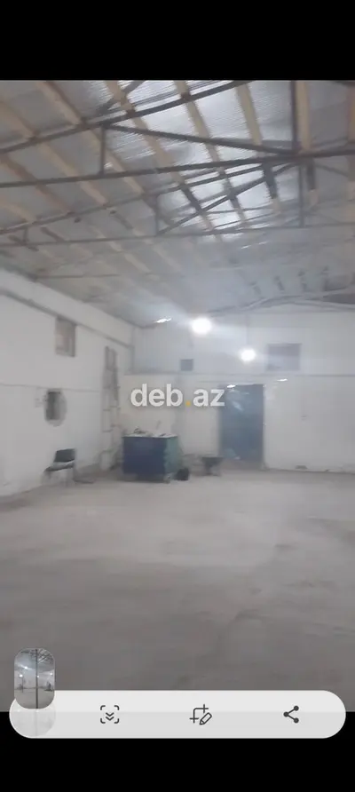 Anbar/Werkshop sahəsi - Geniş metal qapılı, yük maşınının girişinə — kiçik şəkil 6