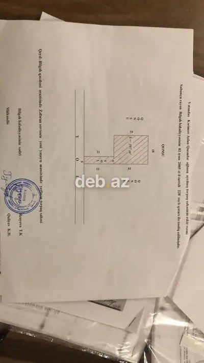 4 sot bələdiyyə sənədli tikinti təyinatlı torpaq sahəsi satılır — kiçik şəkil 3