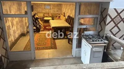 Biləcəridə (Ağ Saray yaxınlığı) 1 otaqlı həyət evi icarəyə verilir — Kommunal daxil 250 AZN (Yalnız xanımlar üçün!) — kiçik şəkil 1