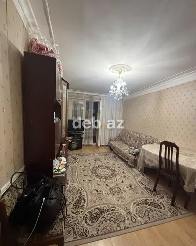 Bakı, 8-ci kilometr, 3 otaqlı, Köhnə tikili, m. Xalqlar Dostluğu, 80 kv. m — kiçik şəkil 1