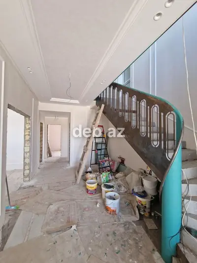 Məmmədli 6 otaqlı, 193 kv. m, Kredit var, Yeni təmirli — kiçik şəkil 5
