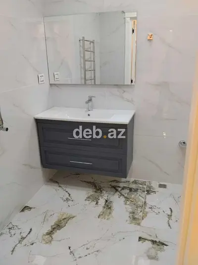 6-cı mikrorayon, 4 otaqlı, Yeni tikili, m. Azadlıq Prospekti, 215 kv. m — kiçik şəkil 12