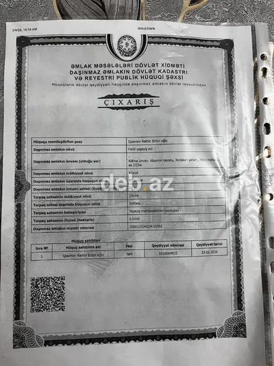 Ev Xirdalanda tam merkezde yerlesir,2 ve 9 sayli mektebin tam — kiçik şəkil 9