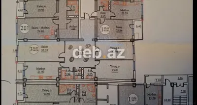 3 otaqlı, Yeni tikili, m. 28 may, 164 kv. m — kiçik şəkil 3