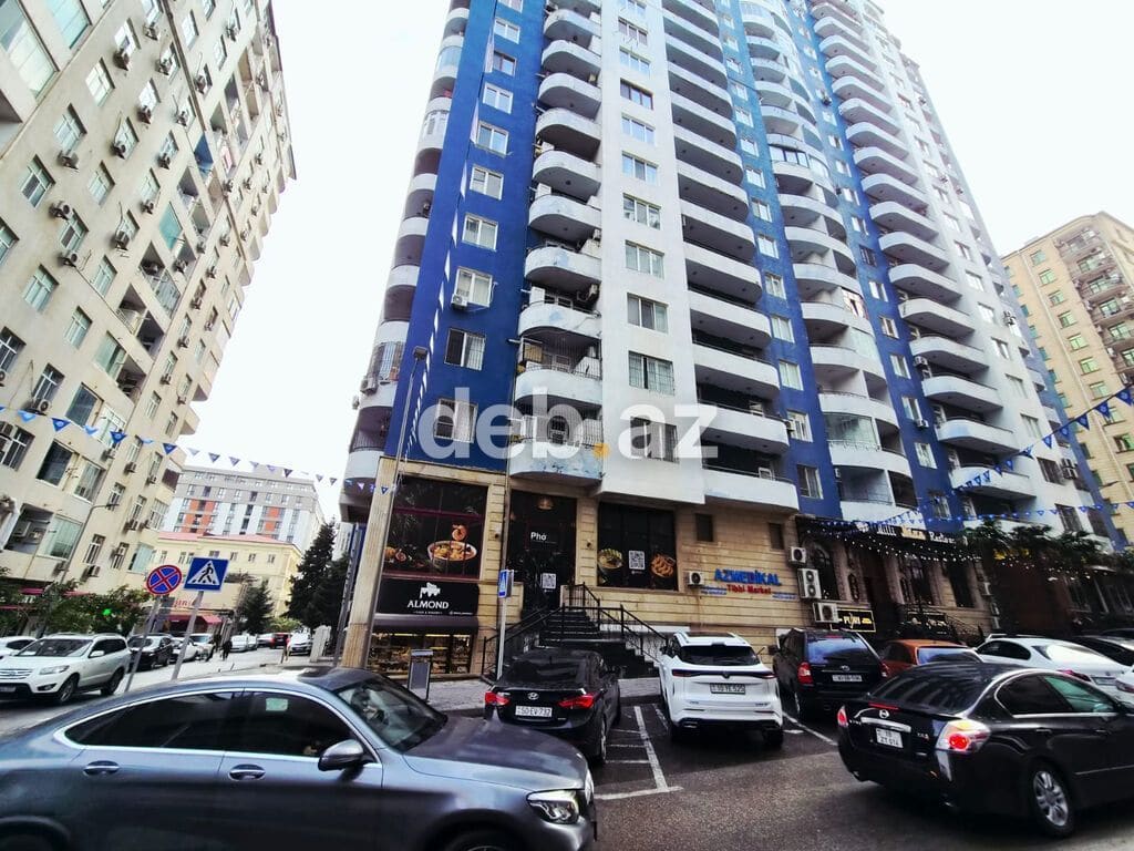 3 otaqlı, Yeni tikili, m. Nizami, 98 kv. m — şəkil 1